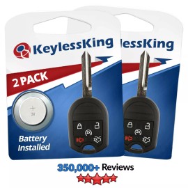 KeylessKing* 2 for Ford Lincoln CWTWB1U793 Keyless Entry Remote Start Car Key Fob Control 5b