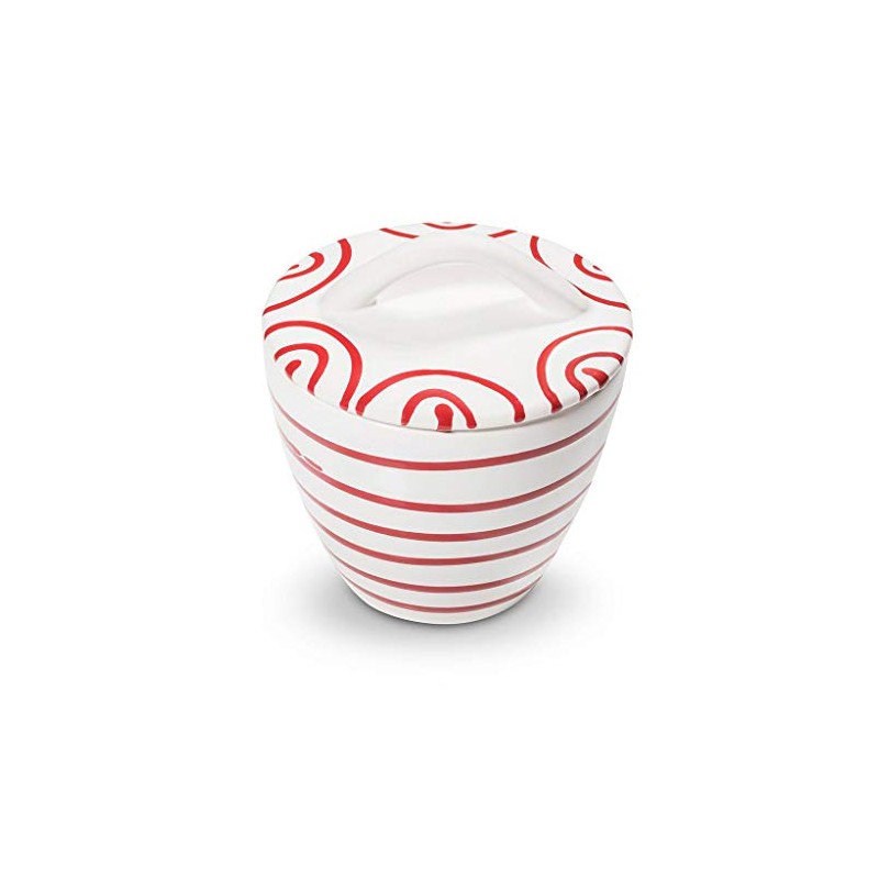 GMUNDNER KERAMIK Sugar Bowl Gourmet Diameter 9 cm Flamed Red