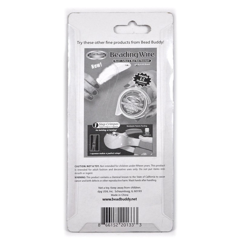 Bead Buddy Crimp Cover Closing Crimp Pliers