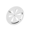 Cabin Ventilation Plate Marine Grade Stainless Steel Round Louver Vent