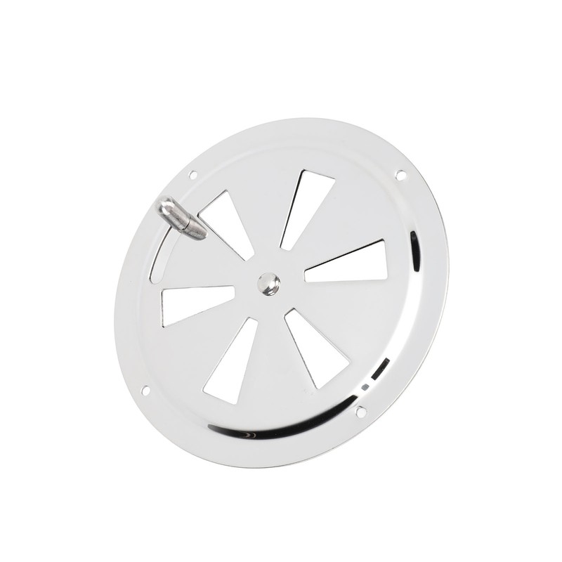 Cabin Ventilation Plate Marine Grade Stainless Steel Round Louver Vent