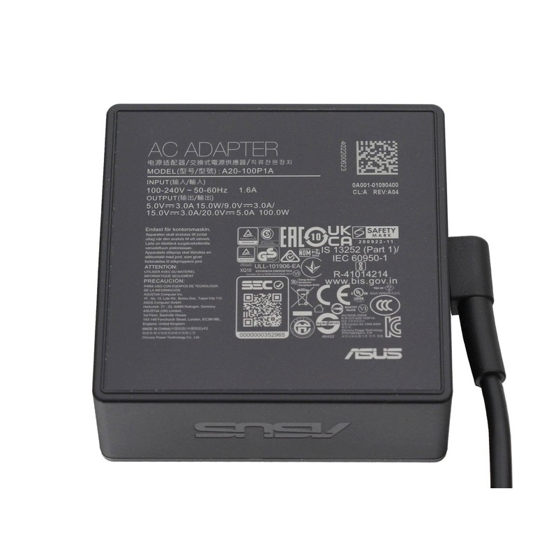 ASUS 90XB077N-MPW000 Original USB-C Power Supply 100.0 Watt ROG Zephyrus