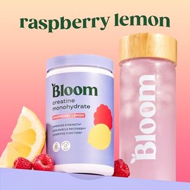 Bloom Nutrition Monohidrato de creatina en polvo, 0.18 oz de creatina micronizada por porción, apoya la recuperación muscular, fuerza, resistencia, an
