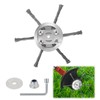 Steel Wire Grass Trimmer Head, 3 Head Wire Strimmer Head