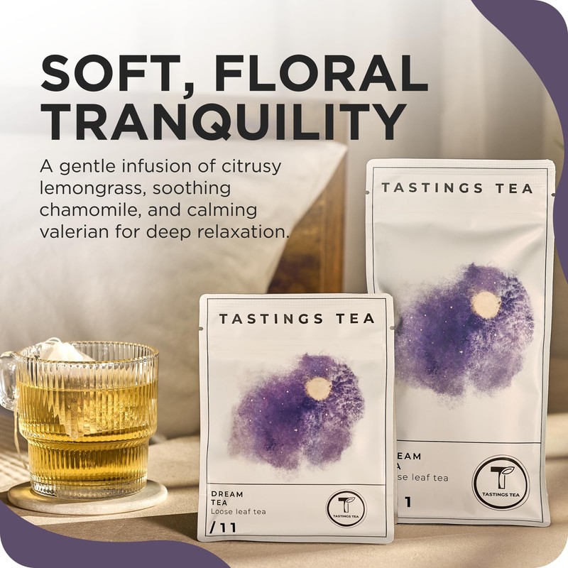 Tastings Tea Dream Tea - 8 oz Loose Leaf