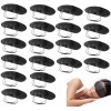 Antifaz para Dormir Modavela Negro Poliéster Ajustable 20 Unidades