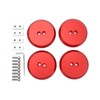 4pcs Jack Pad Adapter Aluminum Floor Jack Pad Replacement For