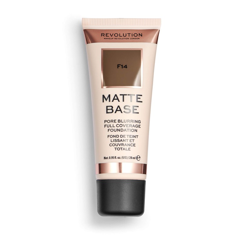 Revolution Matt Base Foundation 28ml F14