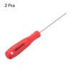 HARFINGTON 2pcs Hex Magnetic Wrench Screwdriver 2x60mm Hex Key Metric