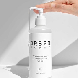 Orbro Organic Glycerin-Free Love Massage Gel Body Water-Soluble Oil Jerry 250ml / 오르브로 유기농 글리세린 없는 러브 마사지 젤 바디 수용성 오일 제리 250ml