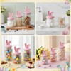 Potchen Easter Glass Jars with Airtight Lids Set of 3,