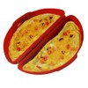 Dependable Industries inc. Essentials Microwaveable Microwave Omelet Pan and 2