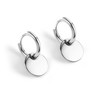 ALEXCRAFT Silver 925 Hanging Earrings for Women, Small Hoop Earrings,