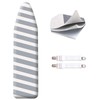 SheeChung 49"x15" Ironing Board Cover and Pad - with Elasticized
