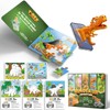 Dinosaur Puzzle, Interactive Dinosaur Puzzle Set with Augmented Reality Feature,