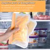 Bolsas Reutilizables para Alimentos, 10 Piezas de Bolsas de Silicona