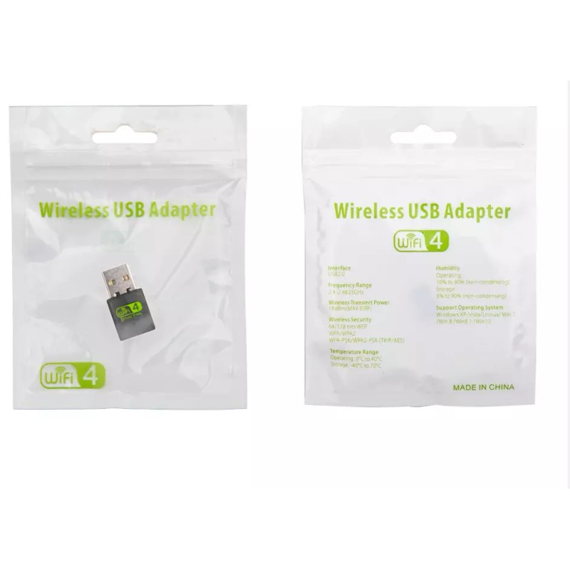 RealTEK N 300Mbps Wireless USB Wifi Adapter Antenna Network 802.11n/g/b
