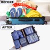 Suitcase Organiser Set, Packing Cubes Clothes, Shoe Bag Travel Organiser
