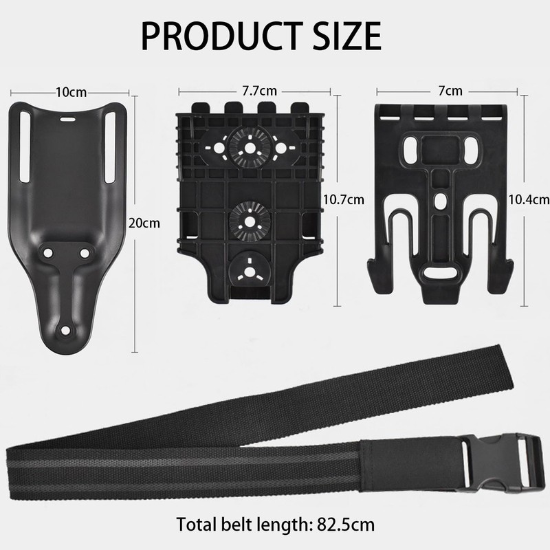 Lishuyeh Tactical Drop Leg Band Strap Quick Release System Kit