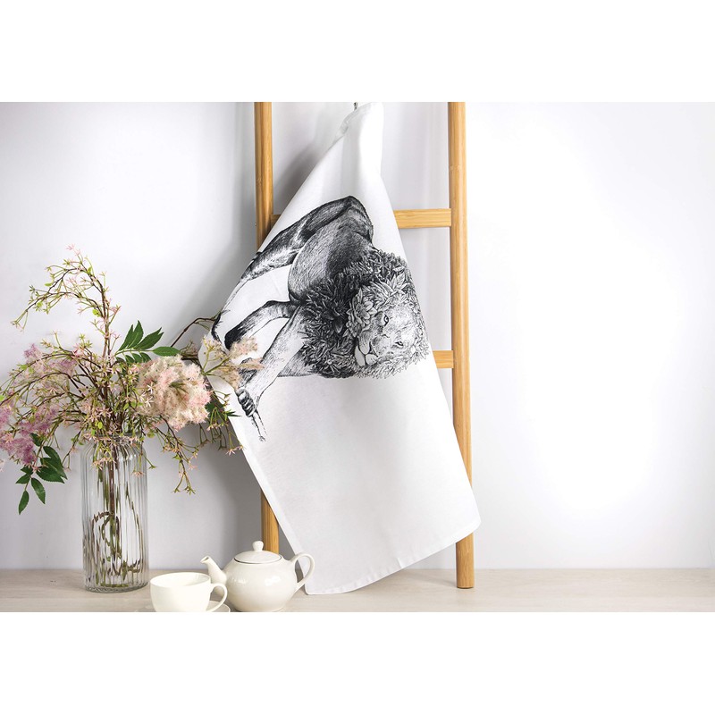 Maxwell & Williams Marini Ferlazzo Tea Towel with African Giraffe