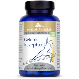 Joint Formula I Dr. Michalzik - 90 Capsules - with Hyaluronic Acid, MSM, Chondroitin Sulphate, Açaí Extract, Glucosamine Sulphate and Vitamin C - No Additives - from BIOTIKON®