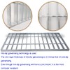 DuuMuut Galvanized Steel Drain Grate 20x12 for NDS 12” PRO
