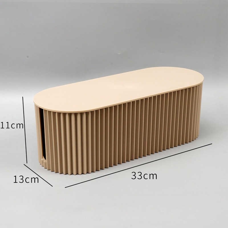 Efficient Cable Organiser Box, Multipurpose Cable Management Box with Lid,