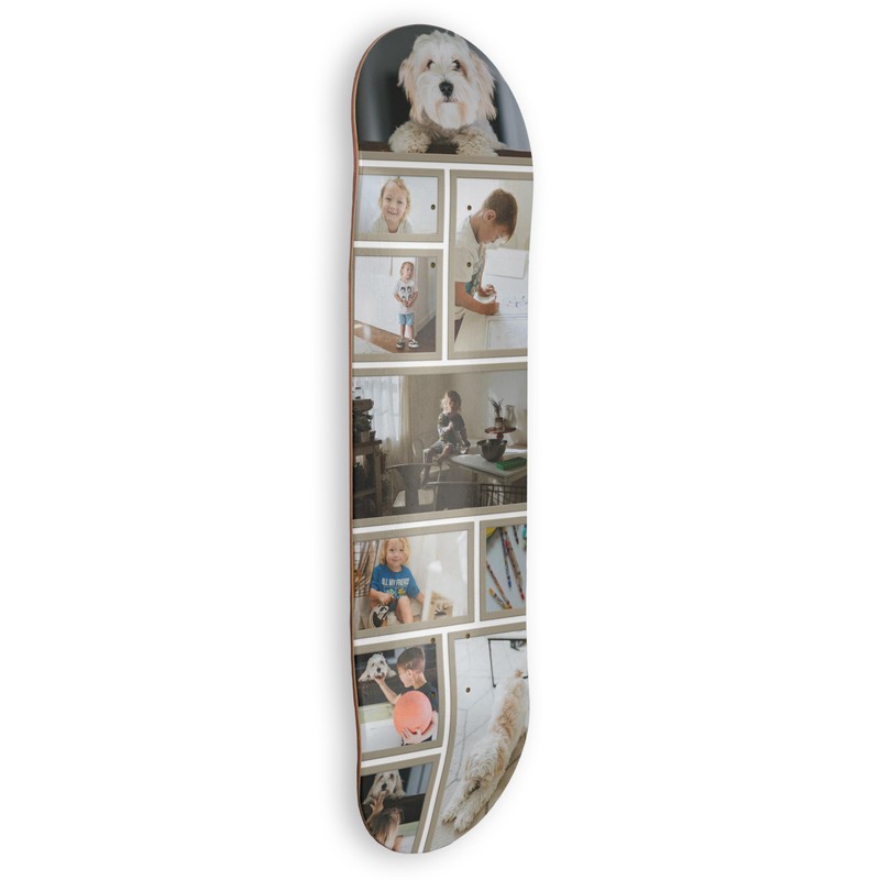 [CCS] Custom Photo Grid Skateboard Deck (8.50")