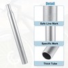 A ABSOPRO Bicycle Seat Post Seat Tube with Scale Marking