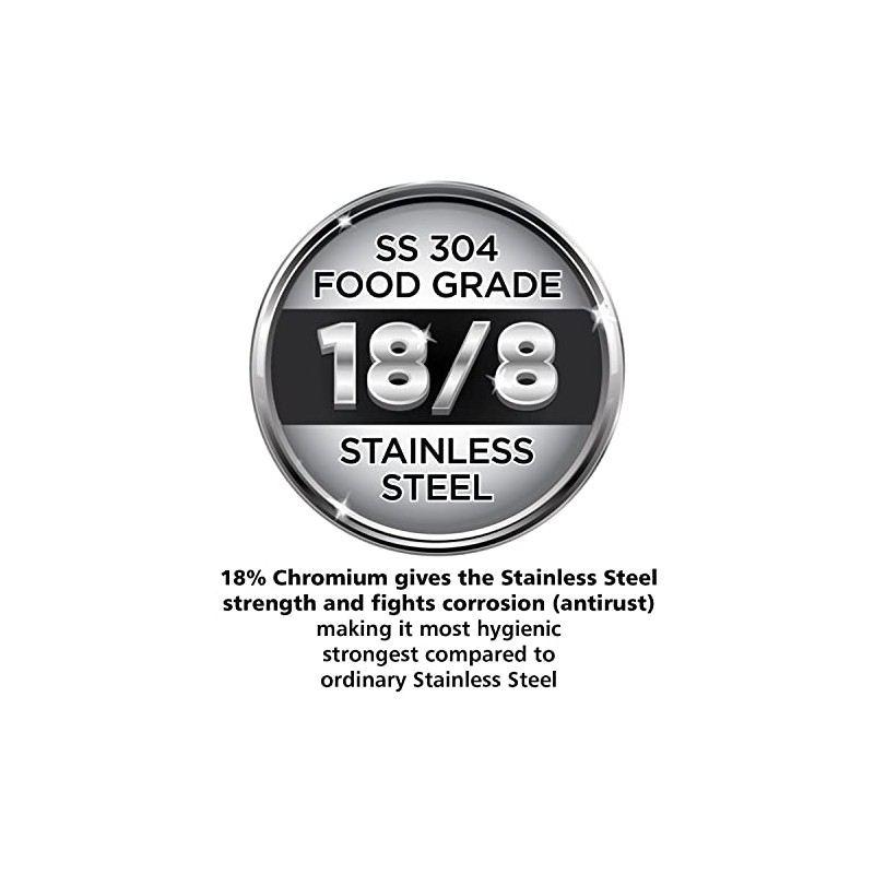 Hawkins Stainless Steel Pressure Cooker (5 Litres)