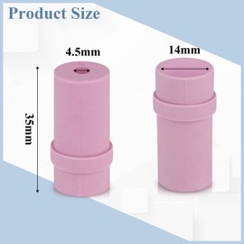 EFUTURETIME 20 x Ceramic Nozzles 4.5 mm Ceramic Nozzle Sand Blasting Ceramic Nozzles for Sand Blasting Gun Replacement Nozzles