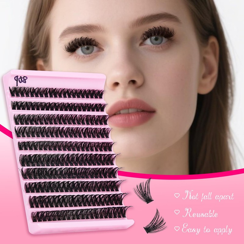 RITALASH Lash Clusters 80D DIY Cluster Lashes Fluffy Volume Eyelash