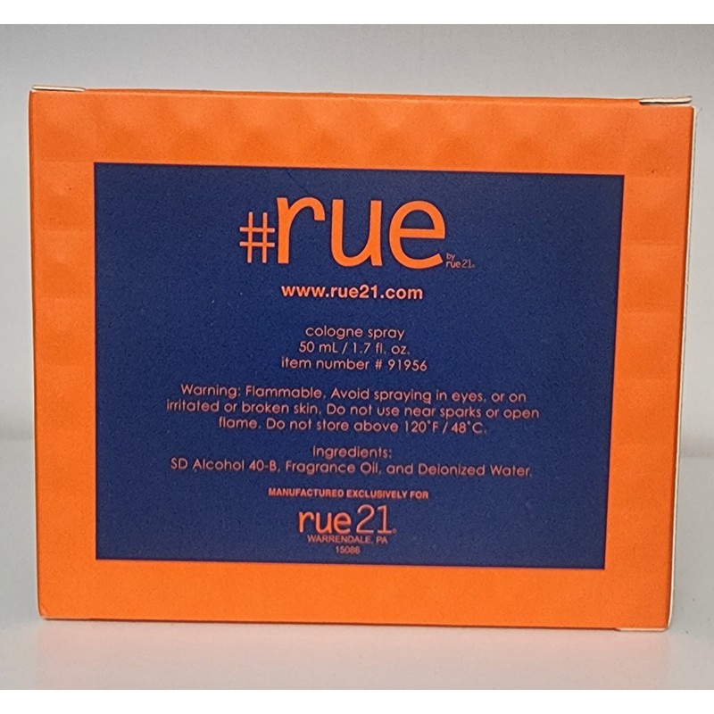 Rue21 For Him Cologne 1.7 Fl Oz