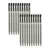 SAINO Trio 20 x 0.7mm Point BLACK Ballpoint Pens Smooth