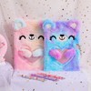 Gadpiparty Cute Bear Plush Notebook for Boys and Girls Girls