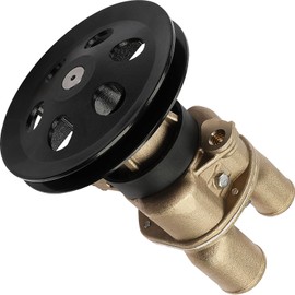 3857794 Sea Water Pump 4.5" Pulley Fits for Volvo Penta HU thru WT 1995-1999 Replaces OE 3851982, 3857794