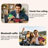 WSTER WS-696 Solar Off-Road SUV Bluetooth Speaker (Red)