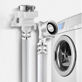 6 Ft Portable washing machine hoses, washer hoses,Used for quick connect of Twin Tub washing machine and mini washing machine water supply line, PVC (6.5 Ft/2 M)