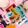 Newcally Lashes False Eyelashes Natural 3D Faux Mink Eye Lashes