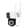 Dual Lens Security Camera HD 2MP Night Vision Motion Detection