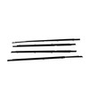munirater Chrome Weatherstrip Window Moulding Trim Seal Belt Replacement for