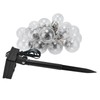 20LEDs G50 Solar Bulb Light String Outdoor Waterproof for Garden