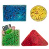 Playlearn Sensory Gel Shapes with Glitter & Colourful Liquid, Squidgy