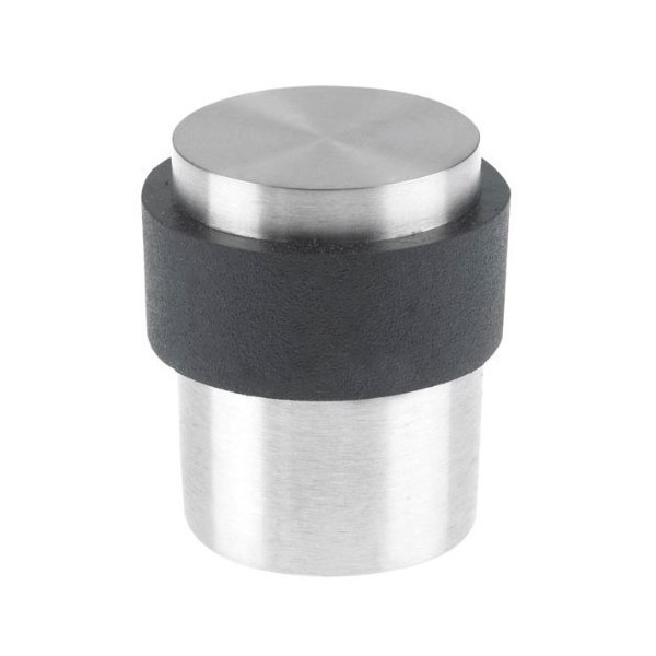 1 x Door Stop 41mm in Satin Stainless Steel for