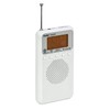 Kaito KA220W Pocket Digital AM/FM Radio with Alarm Clock &