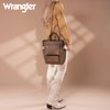 Wrangler Women Backpack Purse Convertible Backpack Vegan Leather Ladies Anti