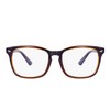 MAXJULI Fake Glasses with Cute Nerd Frame Reading/Gaming/TV/Phones Glasses for
