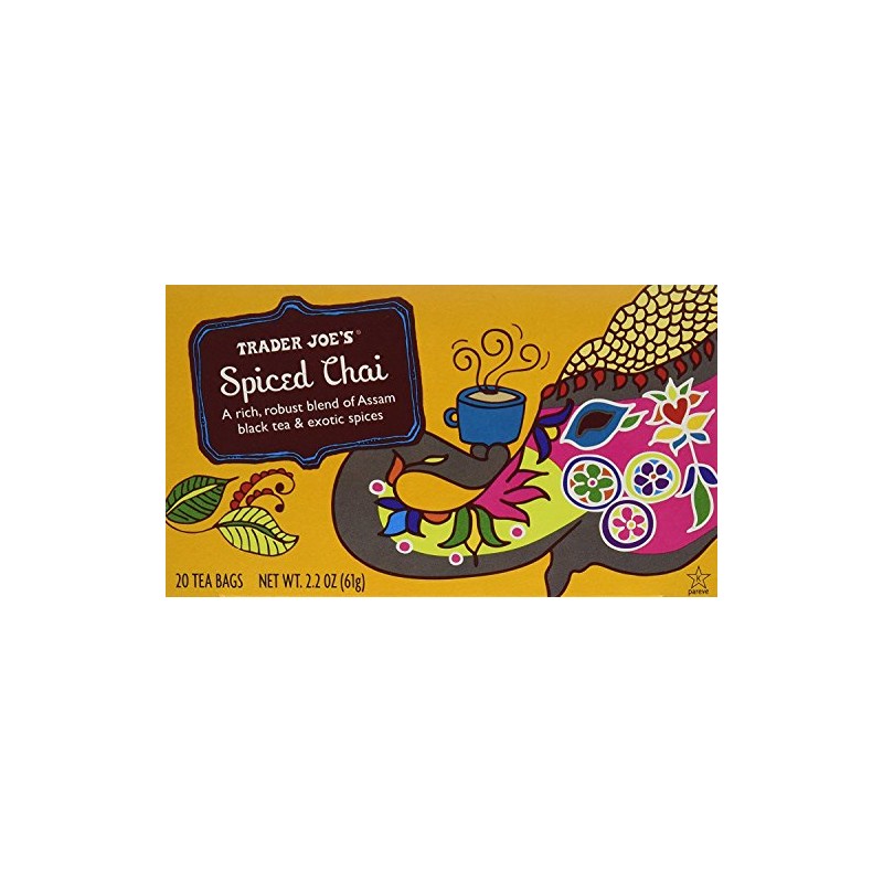 Trader Joe's Spiced Chai (A Rich, Robust Blend of Assam
