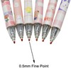 Maydahui 12PCS Cartoon Bear Rabbit Gel Pen Retractable Printing Animal