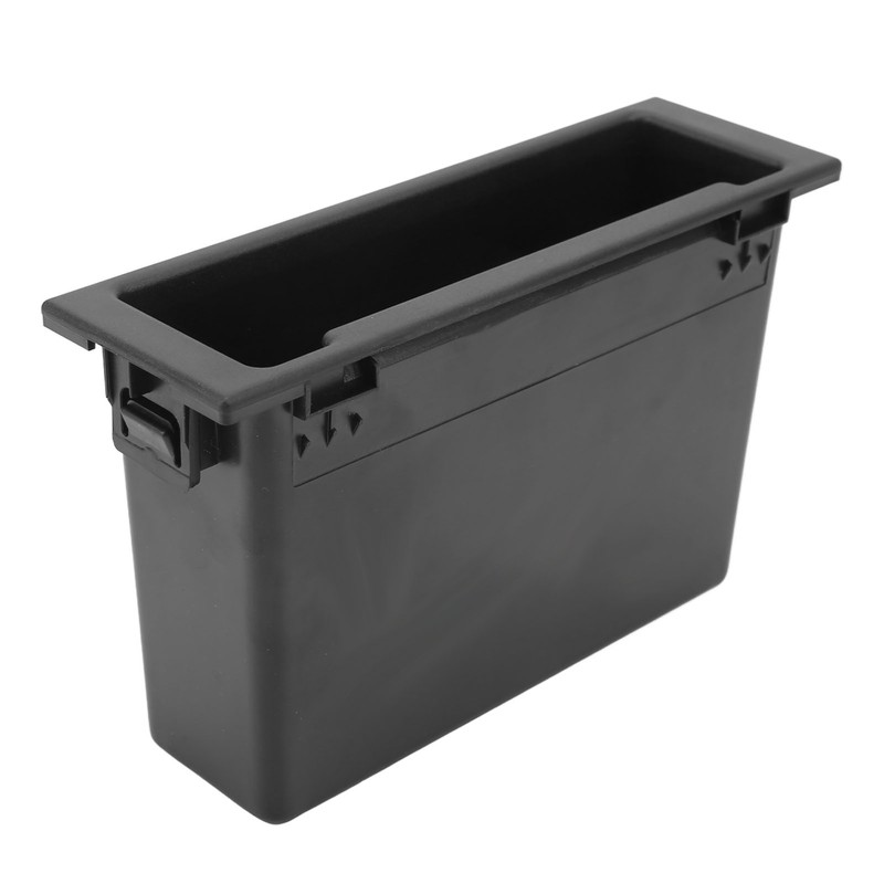 Car Stereo Radio Storage Box Black Large Storage Space Dash